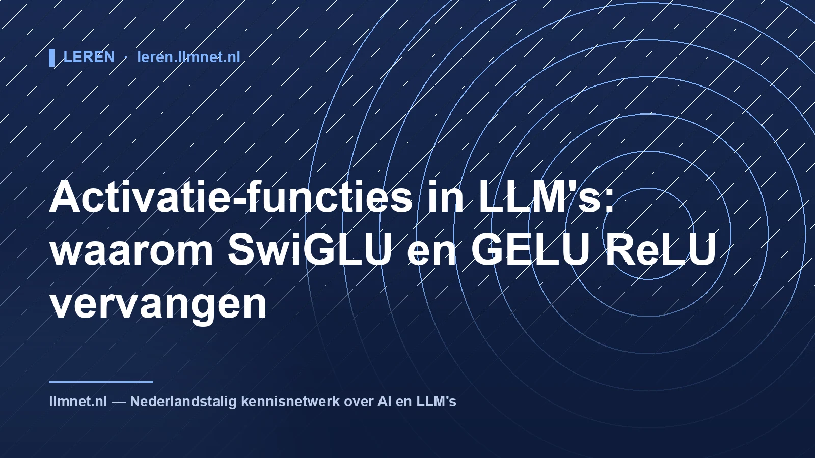 Activation functions in LLMs: SwiGLU vs GELU vs ReLU