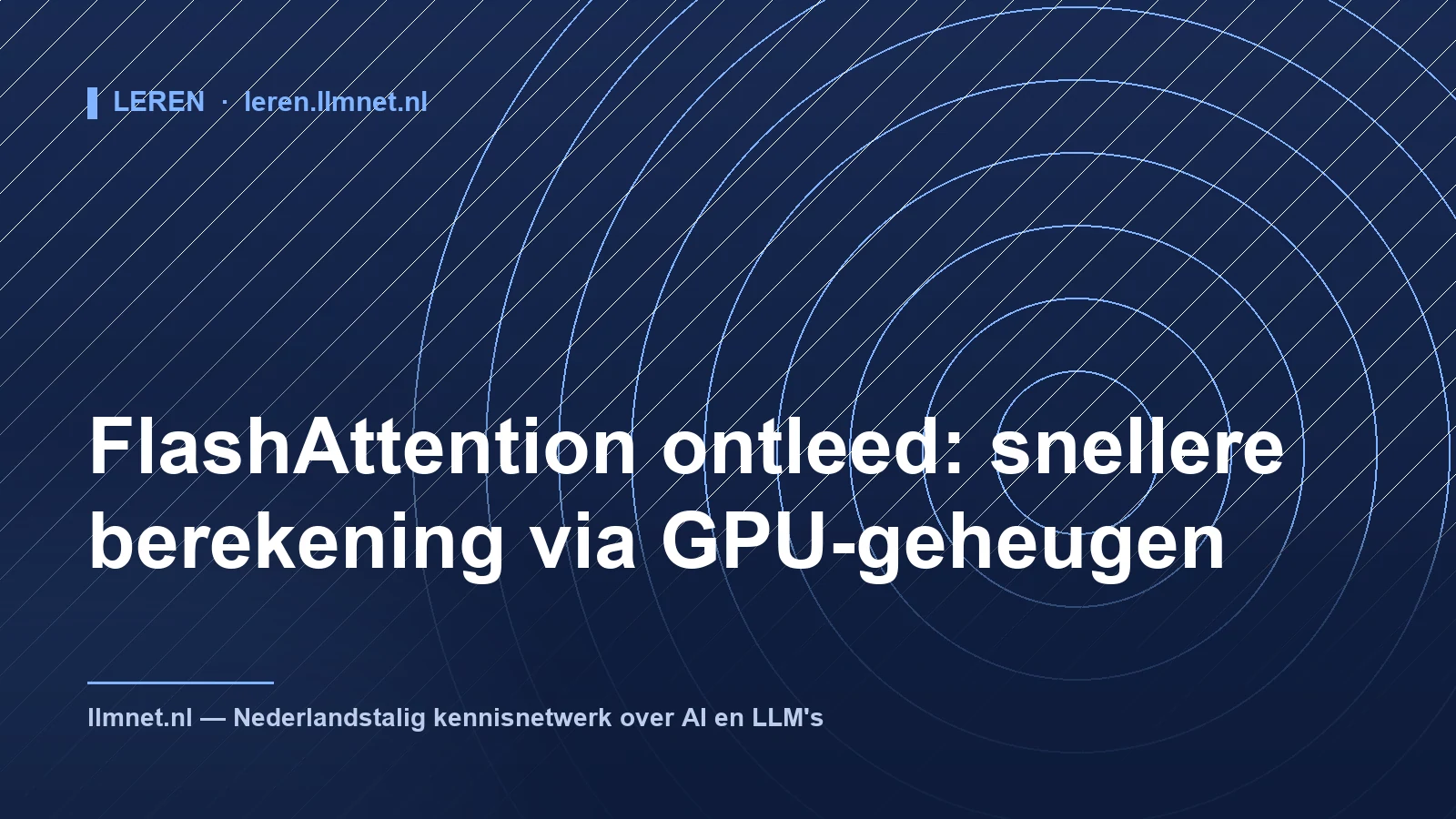 Illustratie: FlashAttention ontleed: snellere GPU-berekening